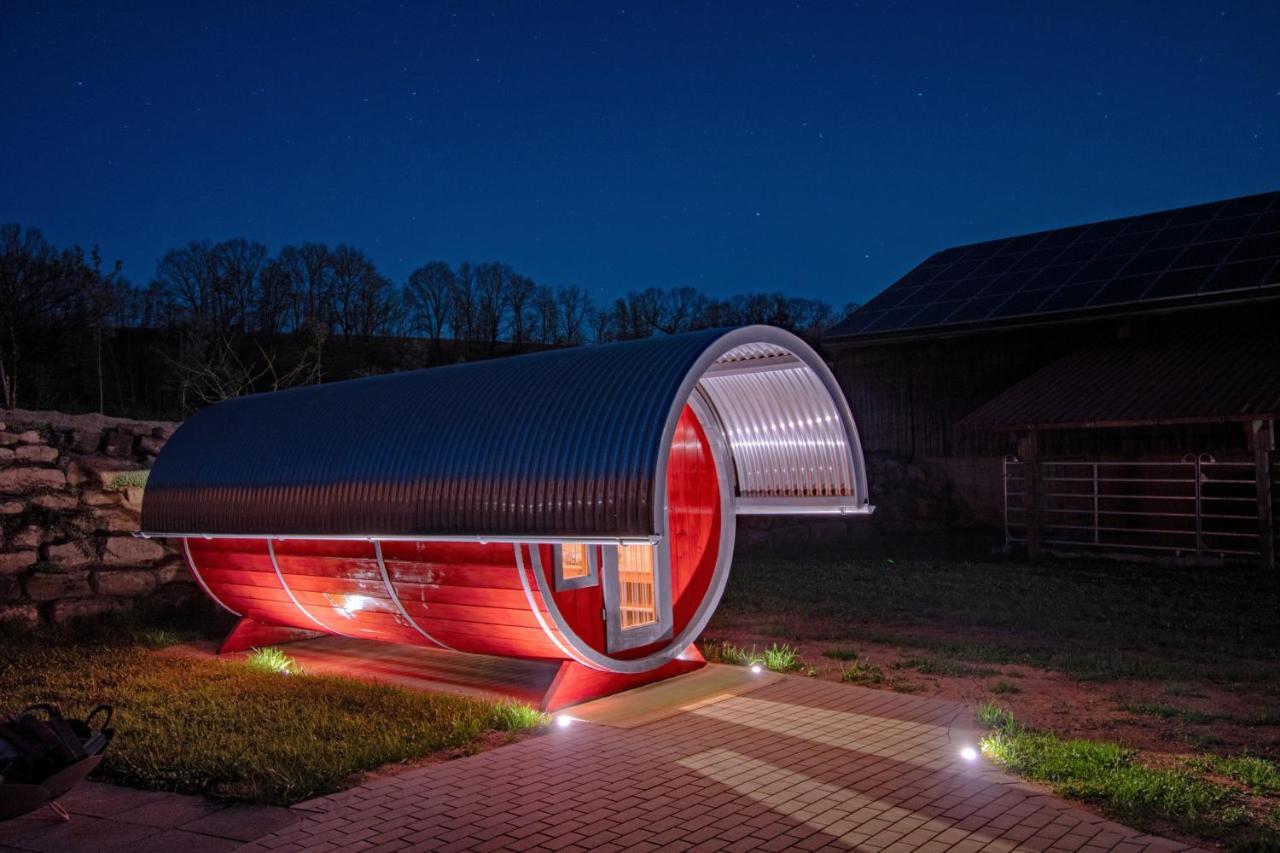 Pferdefreunde Loberhof Lägenhet Weihenzell Exteriör bild